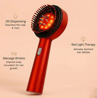 VivaBrush™ Red Light Therapy Scalp Massage Brush