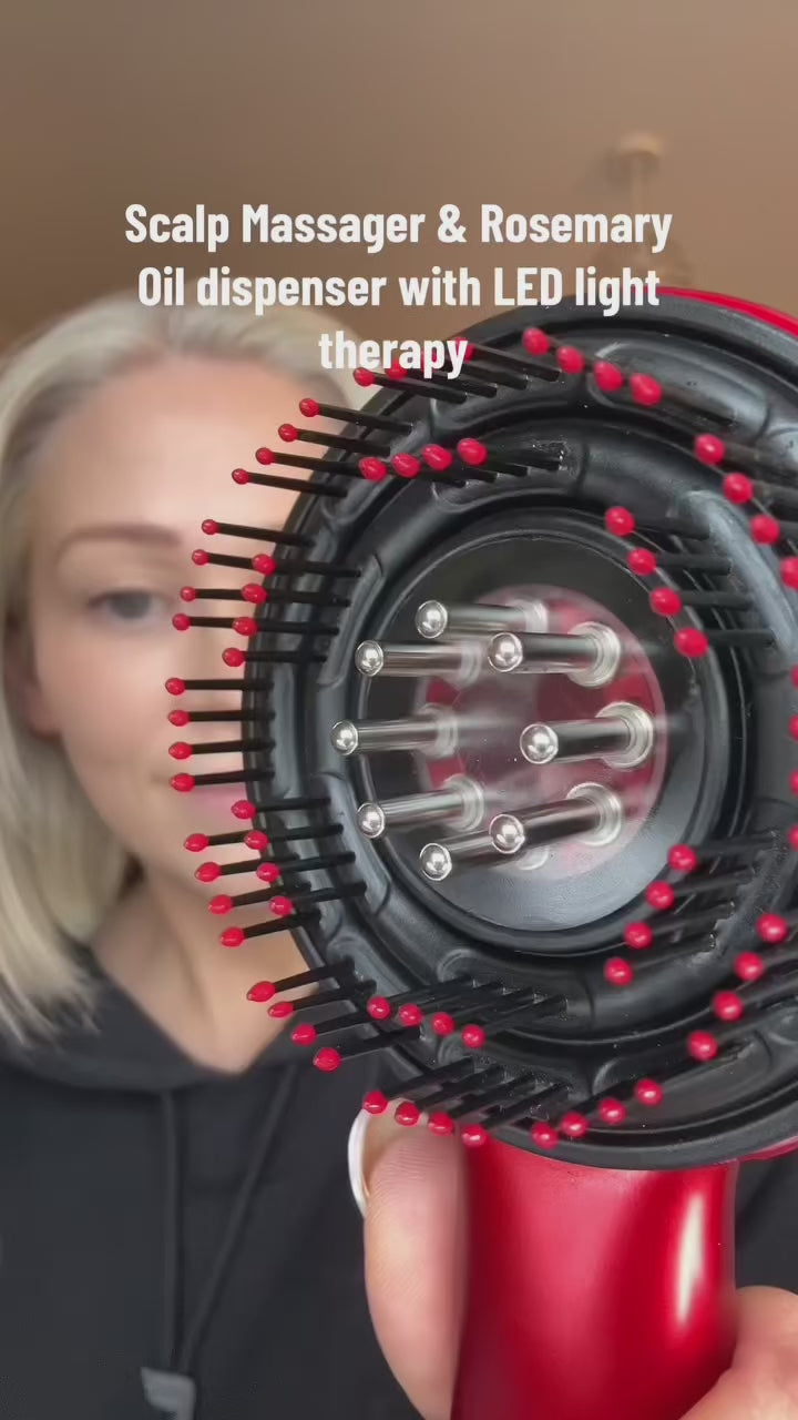 VivaBrush™ Red Light Therapy Scalp Massage Brush video